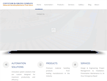 Tablet Screenshot of conveyorhandling.com
